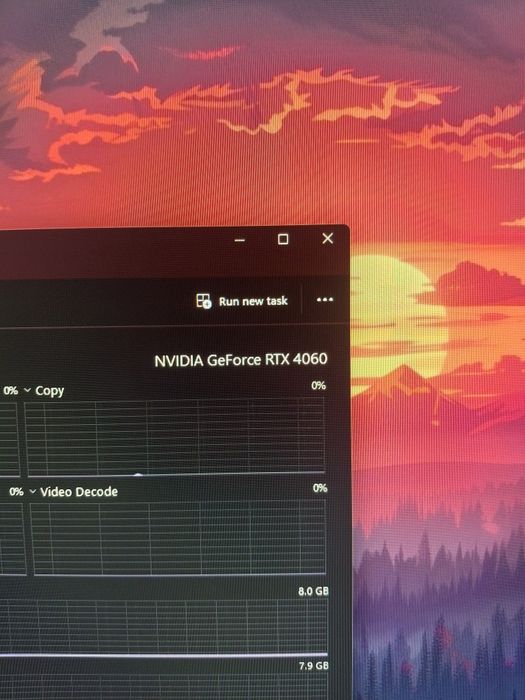 Pc gaming rtx 4060 în stare perfectă