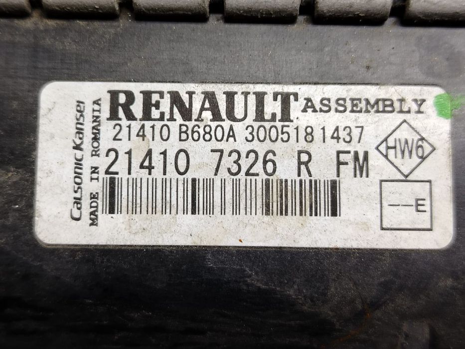 Radiator apa 1.5 dci 214107326r Dacia Logan 2 [2013 - 2016]