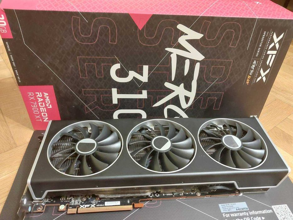 XFX RX 7900XT 20GB Merc310 Black
