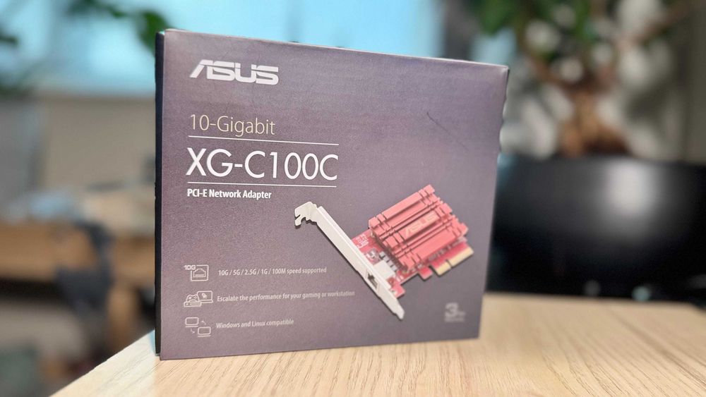 Placă de rețea ASUS 10Gigabit XG-C100C V3, garanție