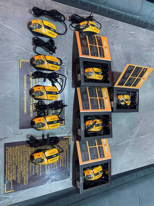 Игровая периферия Bloody / A4Tech для ПК клуба (дешево, оптом)