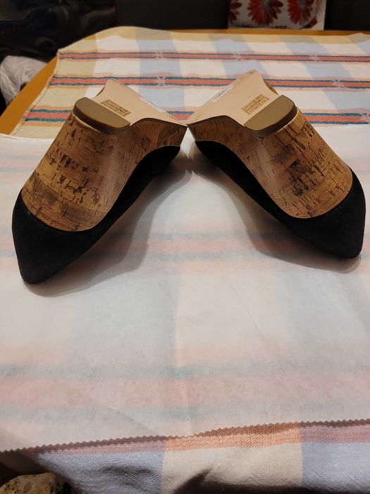 Pantofi pluta dama, catifelat, marimea 37