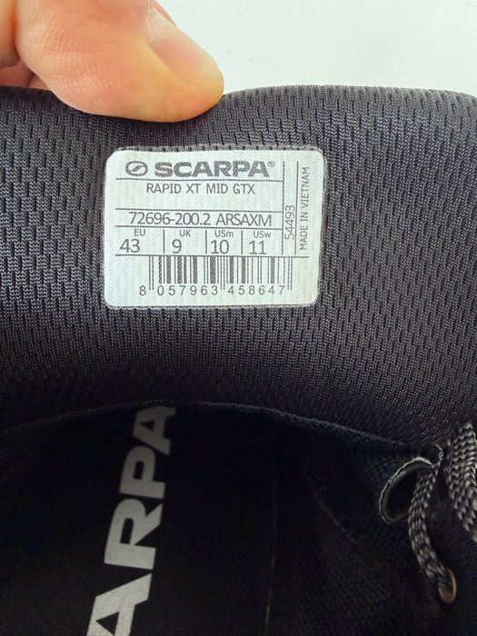 турстически, планински обувки SCARPA RAPID MID GTX,  EU43