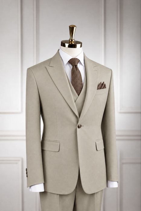 3 Costume ( Albastru, Bej si Verde) 3 piese