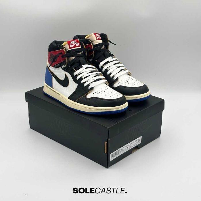 Nike Air Jordan 1 Retro High OG SP Fragment x Union LA 'Varsity Red Sport Royal'