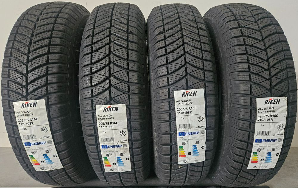 205/75 R16C 110R, RIKEN (by Michelin), Anvelope All Season M+S