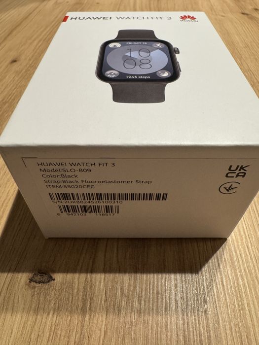 Smartwatch Huawei Fit 3