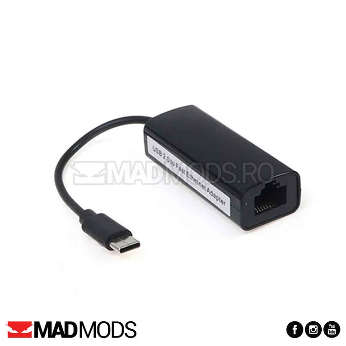 Cablu Diagnoza ENET OBD 2, BMW seriile Fxx, Gxx, I, Mini 2008-2023