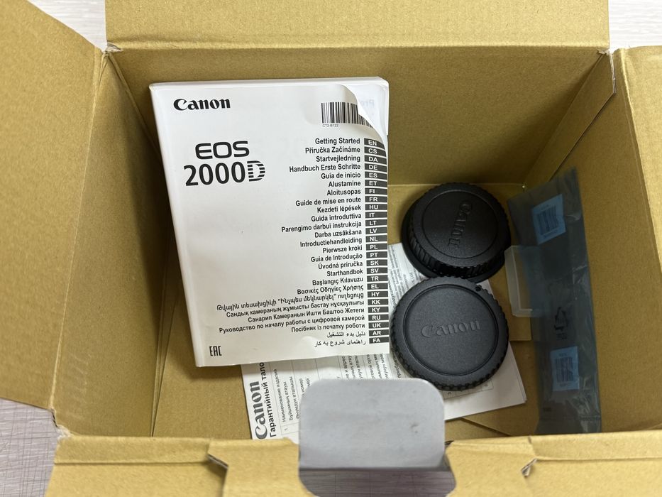 Фотоаппарат canon eos 2000d