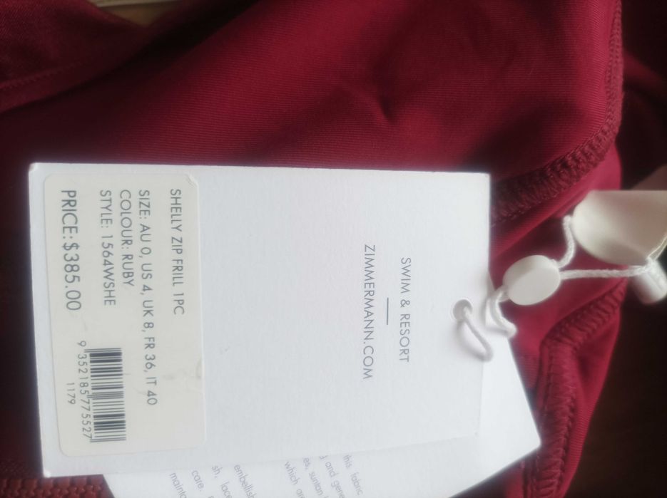 Zimmermann/Melissa Odabash/Twinset XS/S луксозен нов бански