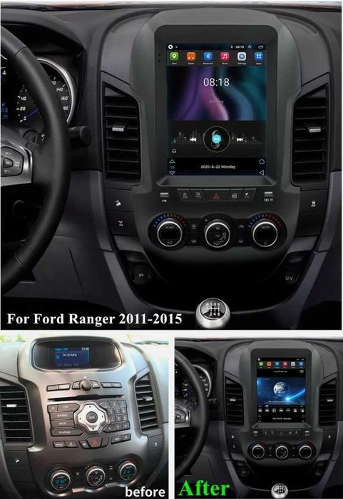 FORD RANGER 2010/2016 Вертикална Навигация, 9861