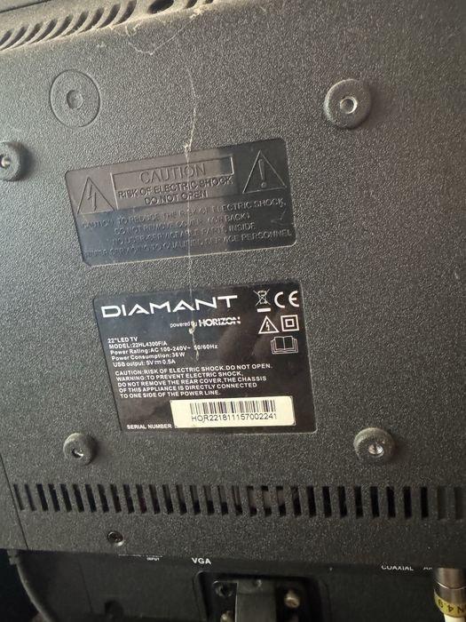 TV Led Diamant 22” 56cm Full HD