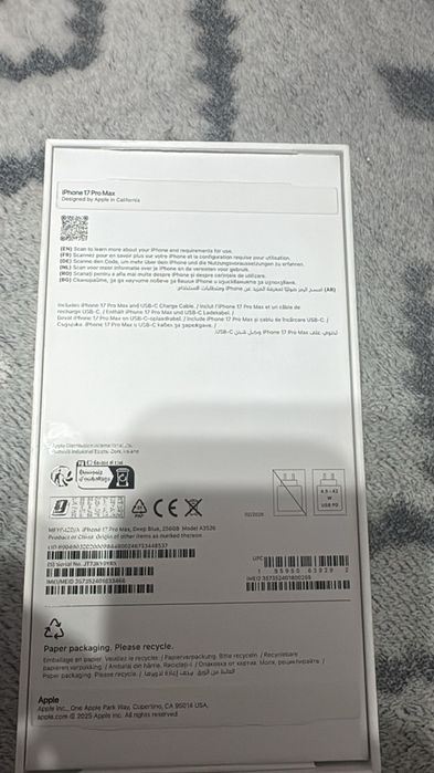 Iphone 17 pro max