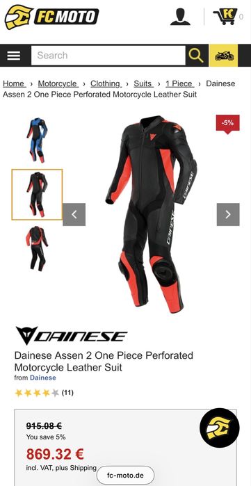 DAINESE Assen 2 Combinezon moto 50 (nu alpinestars sidi spidi revit)