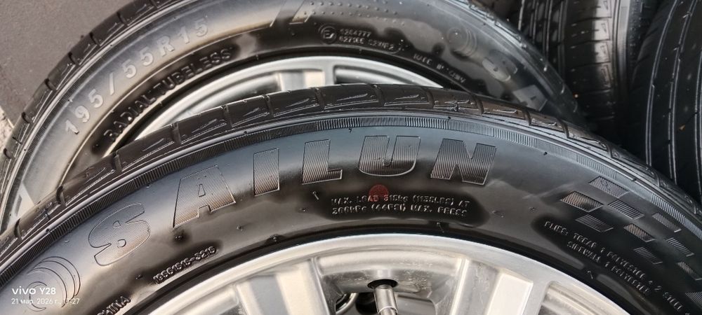 Летние колеса на 15