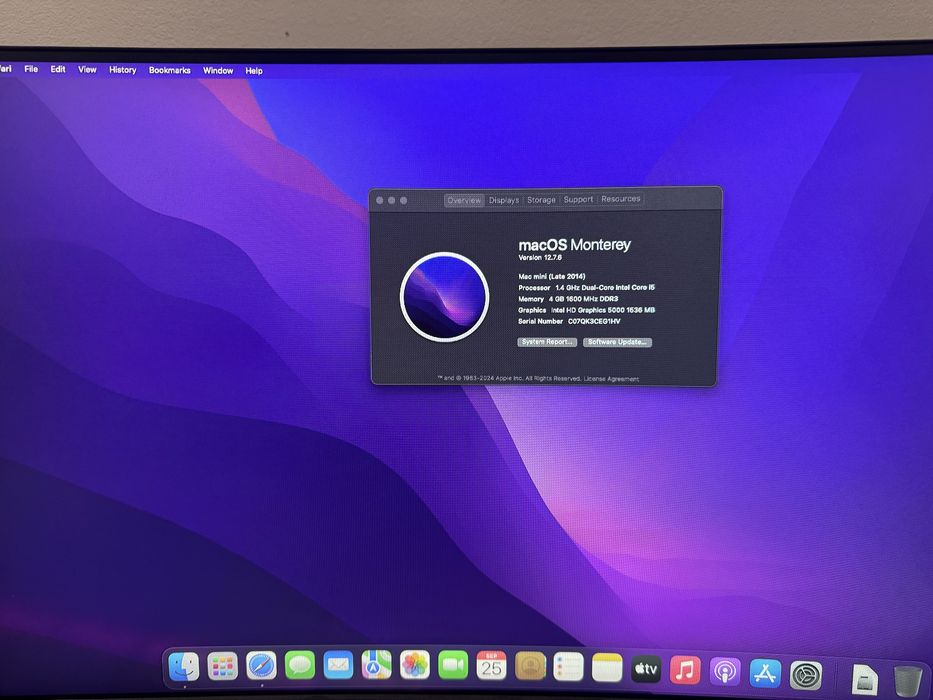 Mac mini a1347 2014