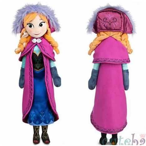 Голяма плюшена Кукла Елза и Анна Frozen Замръзналото кралство, 50см