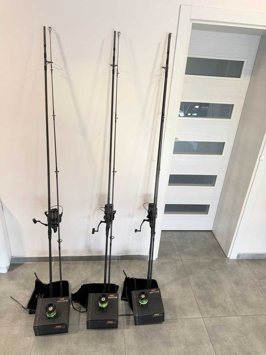 Шаранджийски сет Fox 12000 XC + Horizon X3 (3 броя) - Като нови!