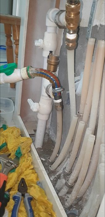 Прочистка системы тёплого пола