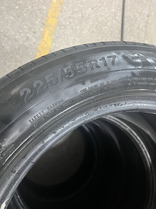 Продам летние шины 225/55R17