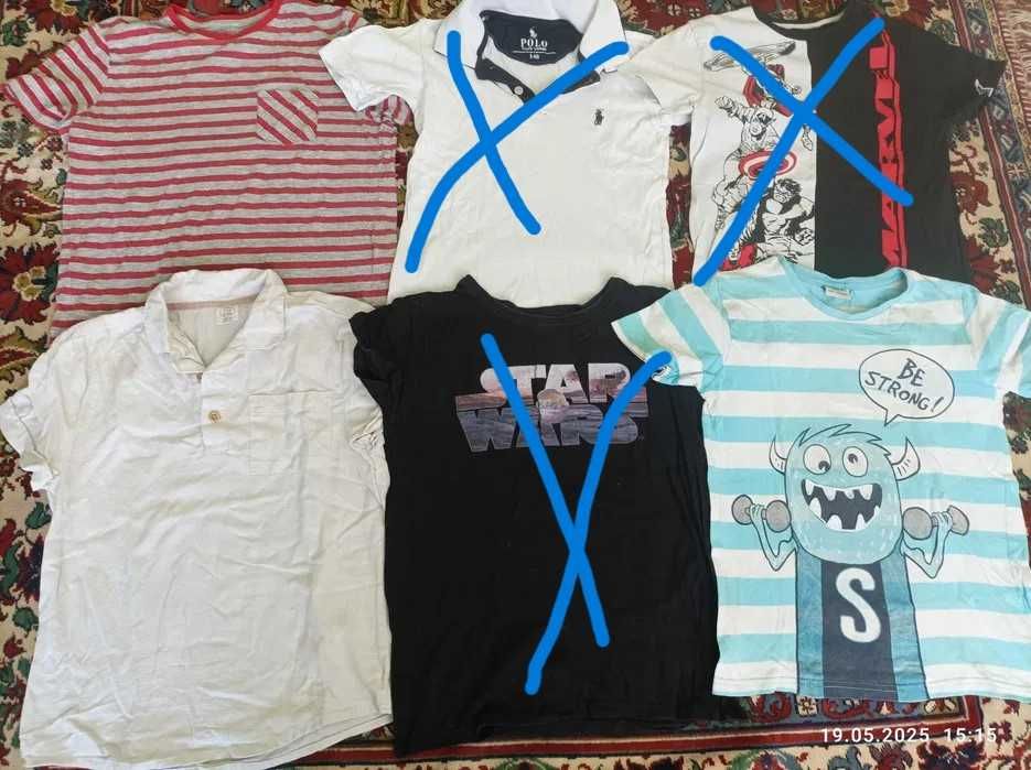 летни дрехи за момче 8-9г