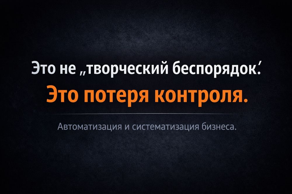 Автоматизация бизнеса и оптимизация процессов Доработка CRM, учёта