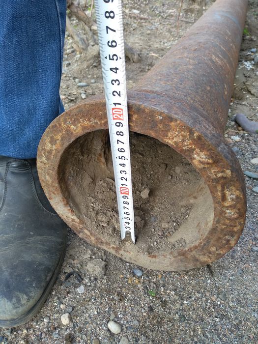 Чугунная труба продается