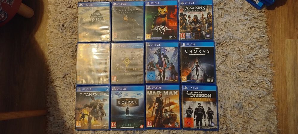 Игри за PS4, много запазени