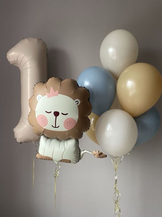 Воздушные шары, цифры, фигуры