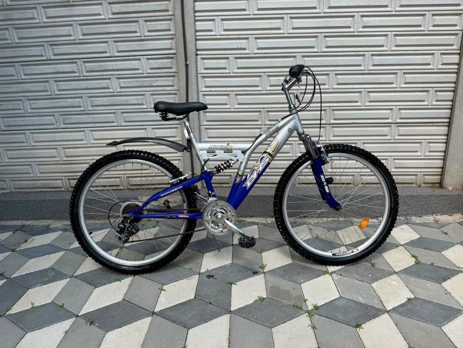 Bicicletă DHS Mustang Sport – 26 inch – Suspensie Dublă