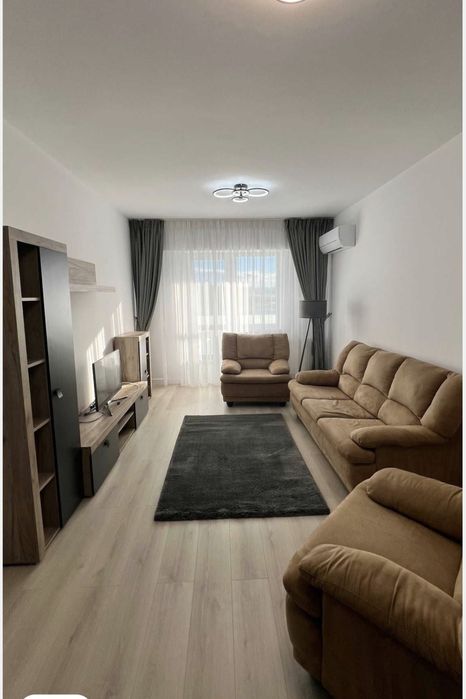 Inchiriez apartament in iasi  cu 2 camere decomandate 60mp complet mobilat  in zona Lidl Pacurari in bloc nou  Conest Evolution loc de parcare inclus
