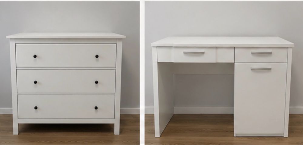 Vand mobilier dulap, comoda, birou , biblioteca. Dimensiuni in ultima poza.