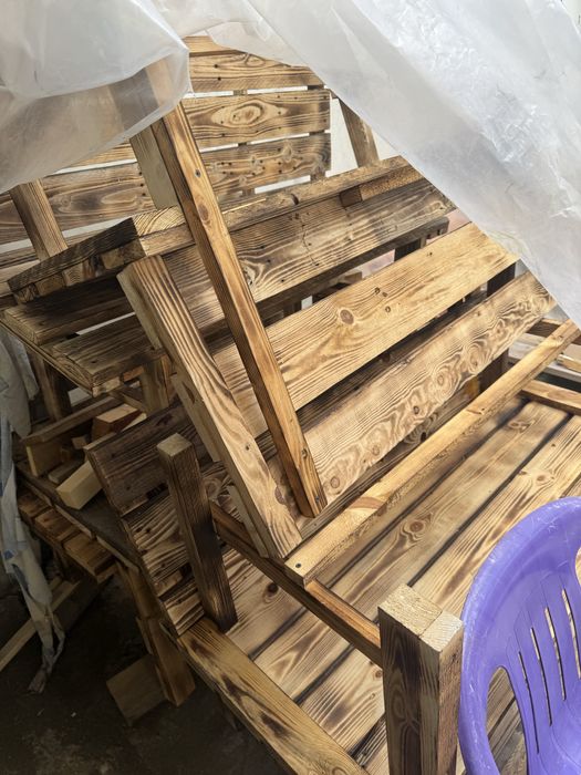 Дървена маса/пейка