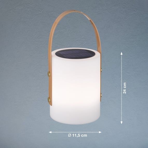 Lampa solara si reincarcabila RGB cu telecomanda