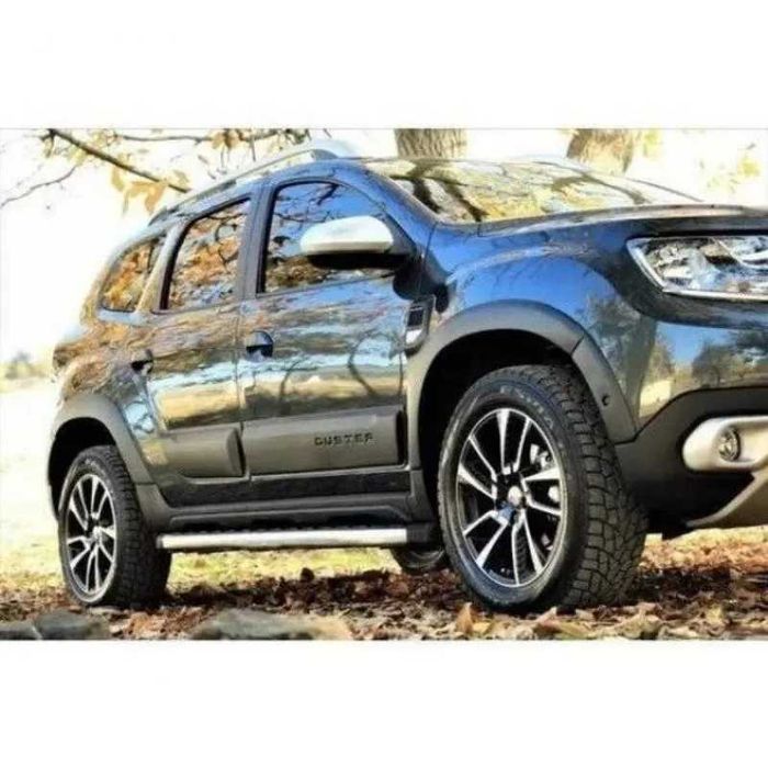 Set 14 Bandouri Laterale Protectii Bara Aripa USI Overfendere DACIA DUSTER 2 2018+