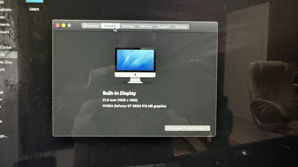 iMac 21.5" Late 2012, Core i5, 2,9 GHz, 16GB Ram, 2 TB SSD