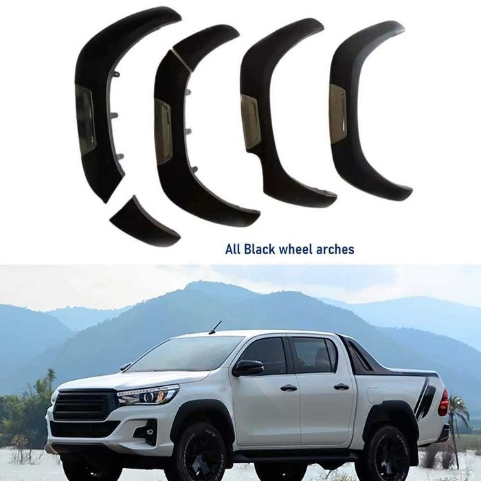 Overfendere aparatori de noroi Toyota Hilux Revo 2015-2021
