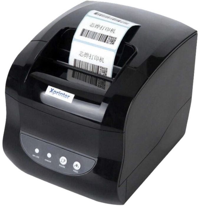 Термопринтер Принтер Xprinter XP-365B черный