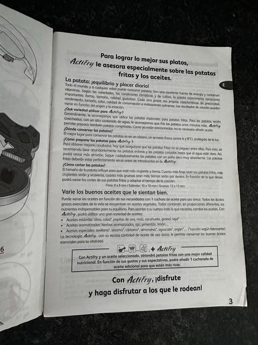 Tefal Acrifry one spoon oil