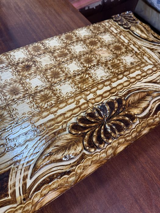 Нарды-шахматы ручной работы