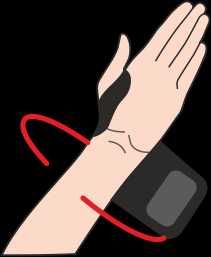 Бандаж из неопрена для фиксации лучезапястного сустава