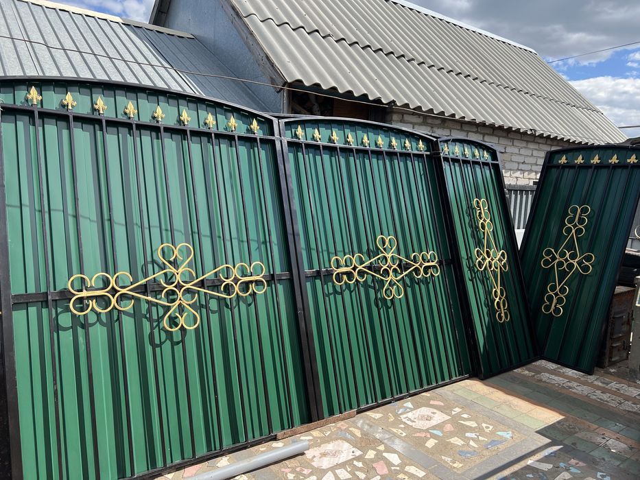 Продам новые ворота с калиткой