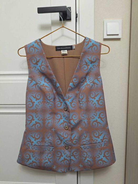 Пиджак национальный казахстанский брэнд