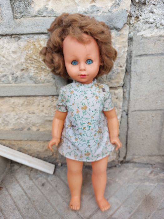 Стара кукла 50 см