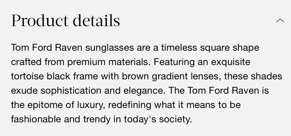 Слънчеви очила Tom Ford