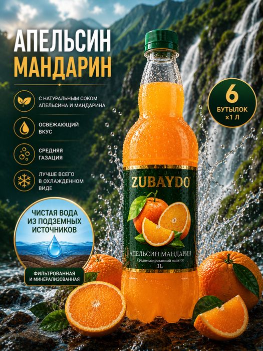 Напитки апельсин  Мандарин
