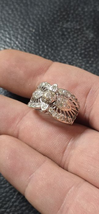 Inel aur 18 k diamante