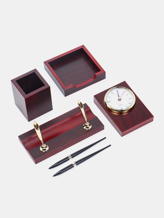 Настольный набор для руководителя "Bestar" 6 предм 6105 черный