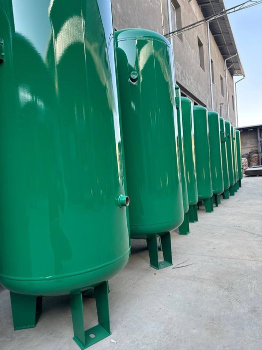 Рсиверлар 300л 3000л гача винтовой компрессор учун баклар емкостлар