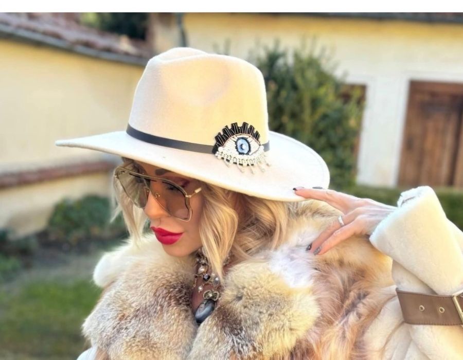 Елегантна шапка джофра